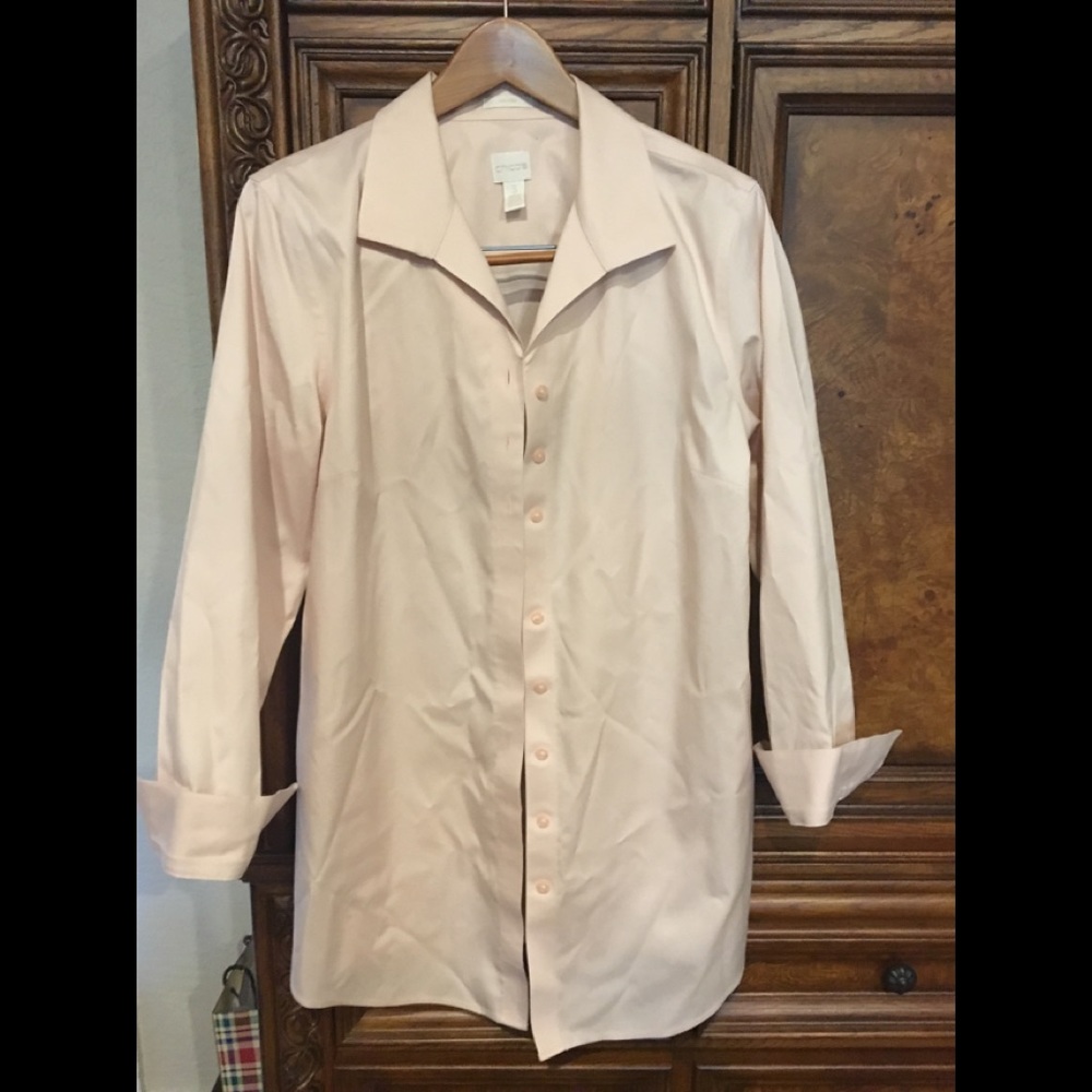 Chico’s Blush Button Down Top - image 1